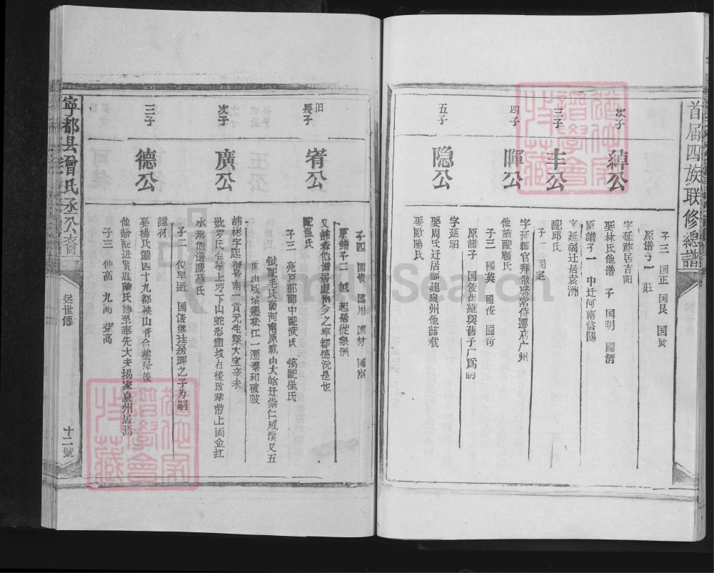 图片[7]-江西赣州宁都县曾氏丞公裔首届四族联修总谱电子版PDF下载-中华家谱网