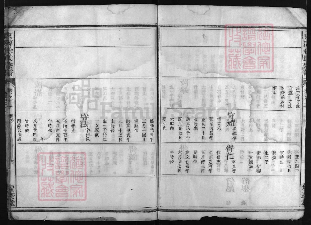 图片[6]-浙江兰溪东海徐氏宗谱（瑞庆堂）电子版PDF下载-中华家谱网