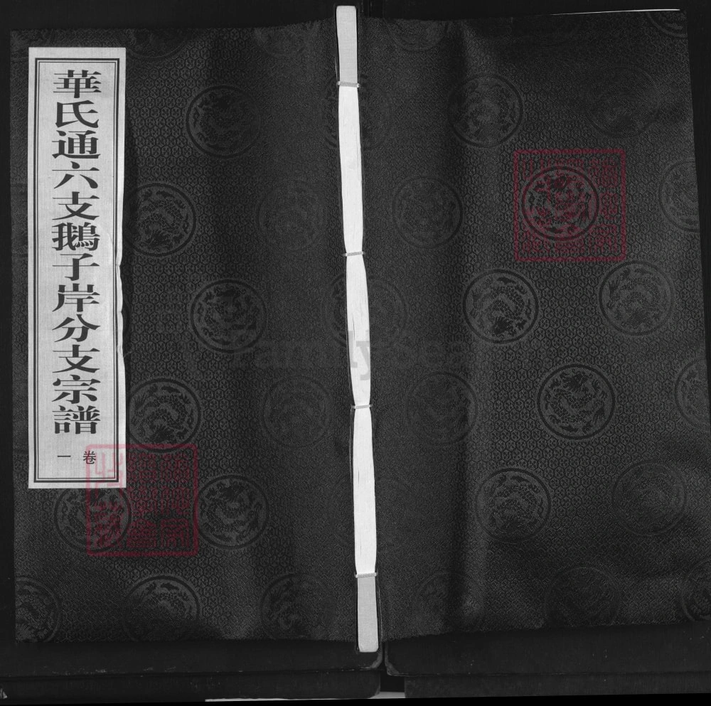 图片[1]-江苏无锡惠山区华氏通六支鹅子岸分支宗谱（永锡堂）电子版PDF下载-中华家谱网