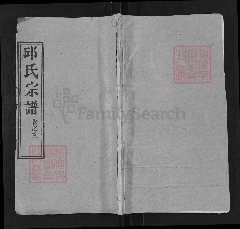 图片[1]-湖北武汉新洲区邱氏宗谱（忠实堂）电子版PDF下载-中华家谱网