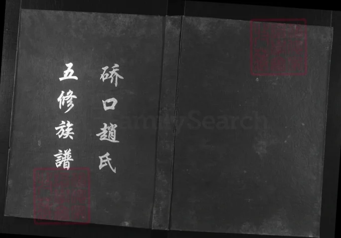 湖南邵东硚口赵氏五修族谱-中华家谱网