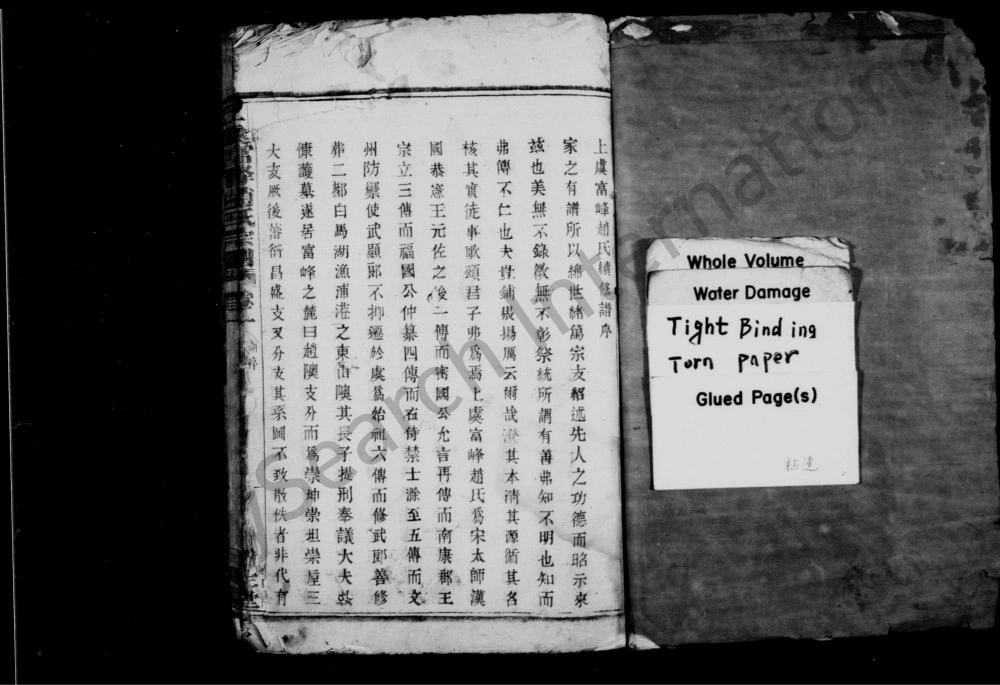 图片[2]-浙江上虞富峰赵氏续修宗谱（日生堂）电子版PDF下载-中华家谱网