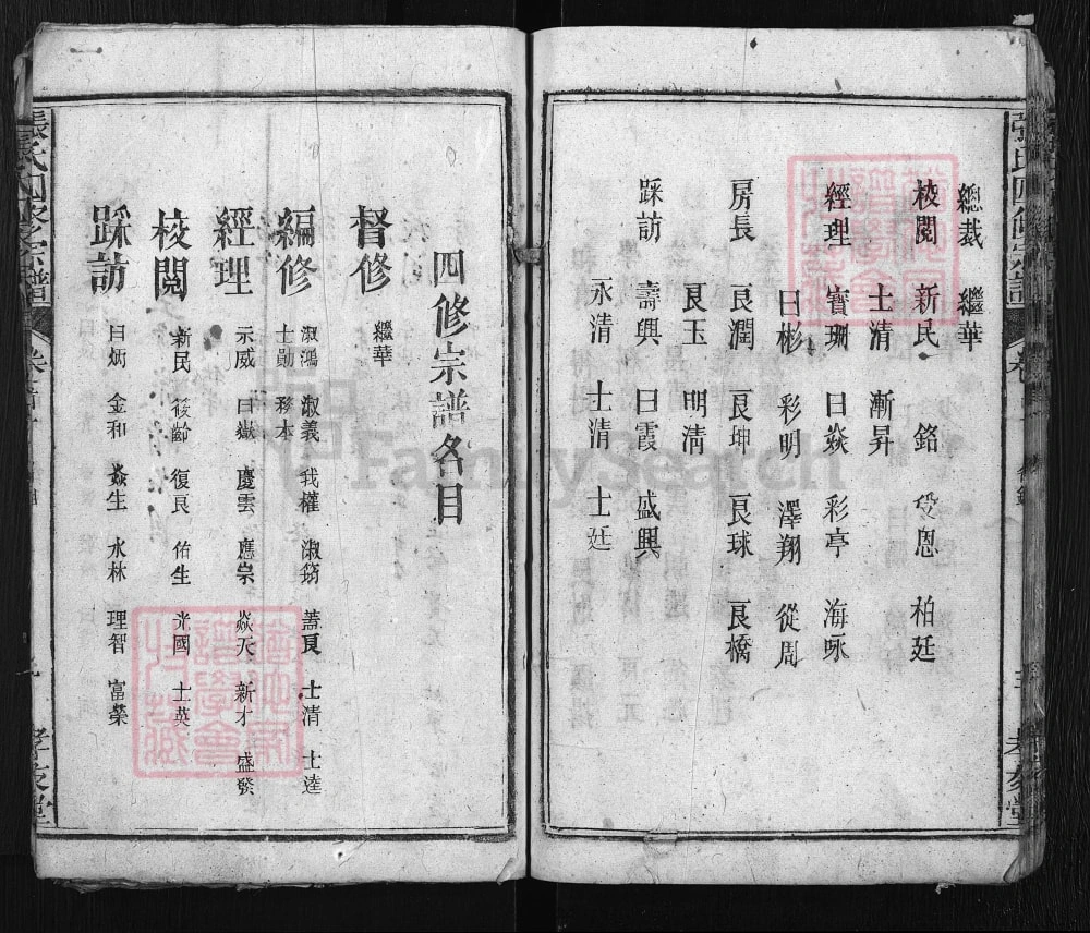 图片[4]-湖北蕲春张氏四修宗谱（孝友堂）电子版PDF下载-中华家谱网