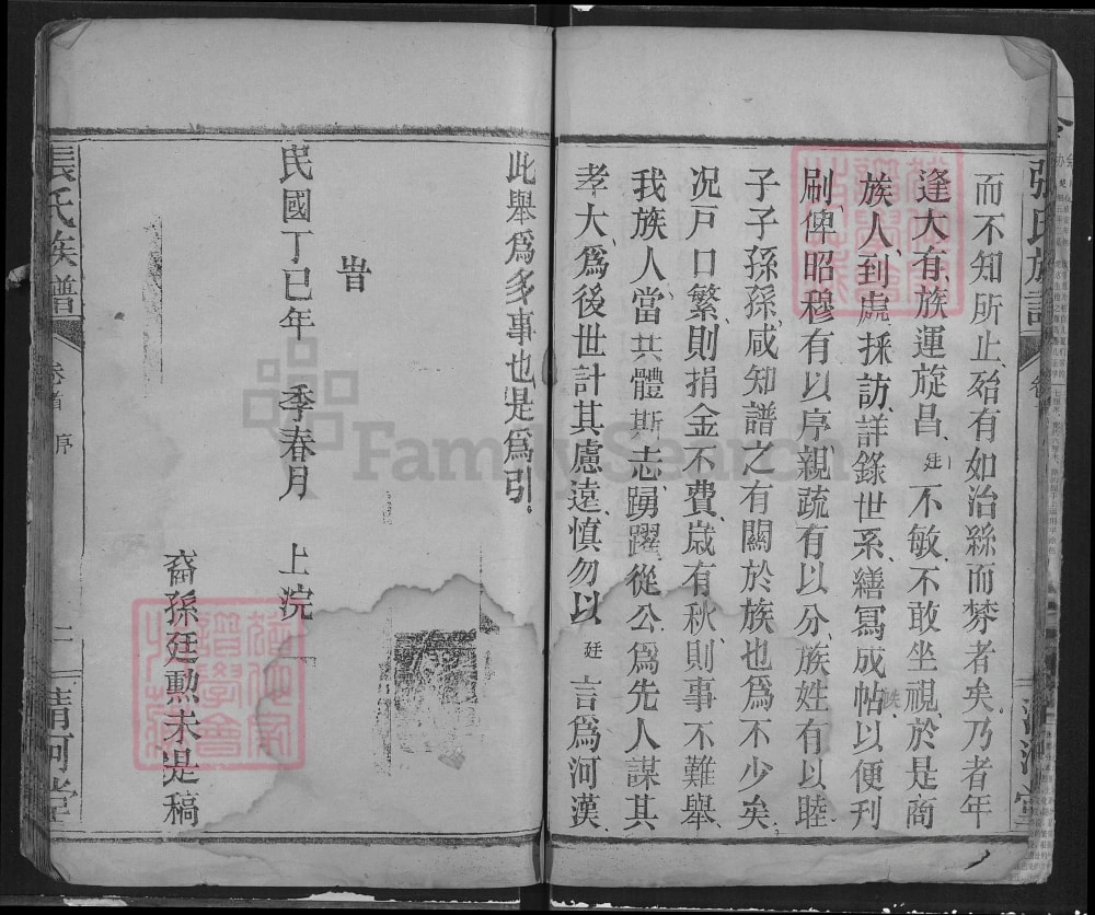 图片[4]-湖北仙桃张氏族谱（清河堂）电子版PDF下载-中华家谱网