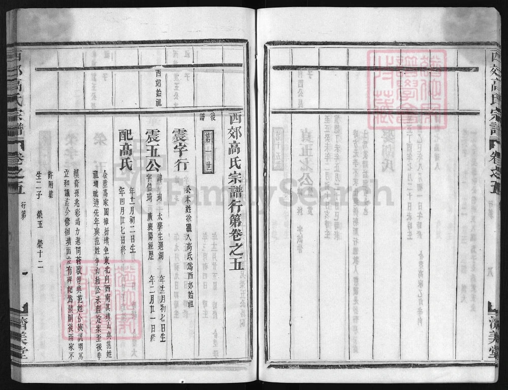 图片[6]-浙江兰溪西郊高氏宗谱（济美堂）电子版PDF下载-中华家谱网