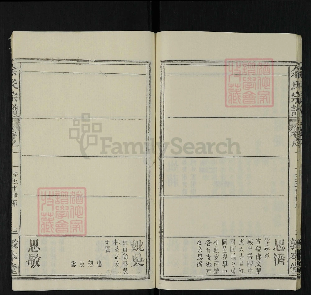 图片[8]-湖北黄冈黄州区余氏宗谱（敦本堂）电子版PDF下载-中华家谱网