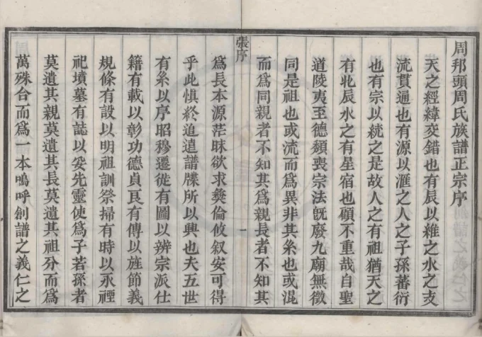安徽黄山歙县周邦头周氏族谱（六顺堂）电子版PDF下载-中华家谱网