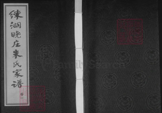 江苏丹阳练湖晓庄朱氏家谱（紫阳堂）-中华家谱网