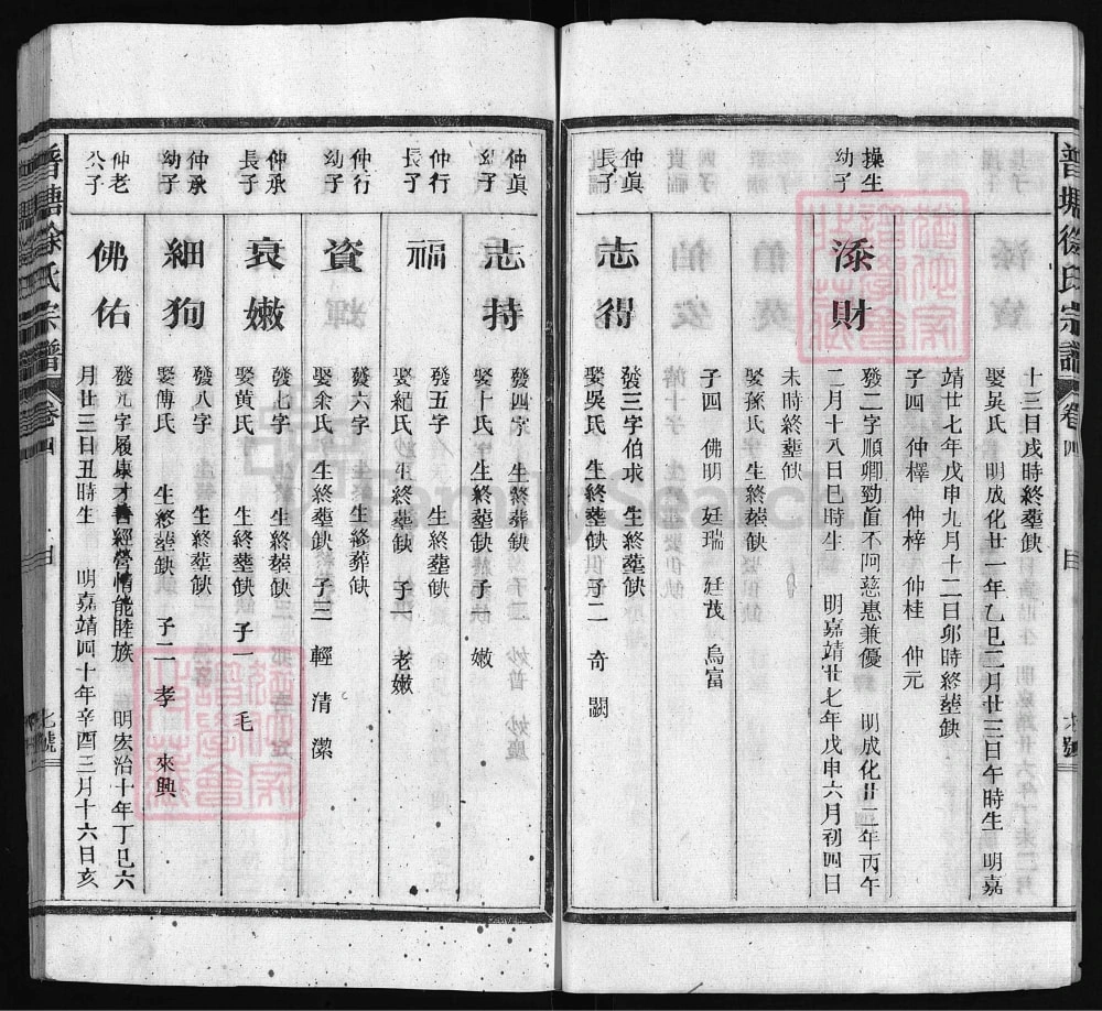 图片[8]-江西广丰丰溪普塘徐氏族谱电子版PDF下载-中华家谱网