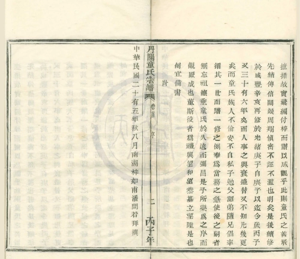 图片[2]-浙江安吉宜茂村童氏宗谱电子版PDF下载-中华家谱网