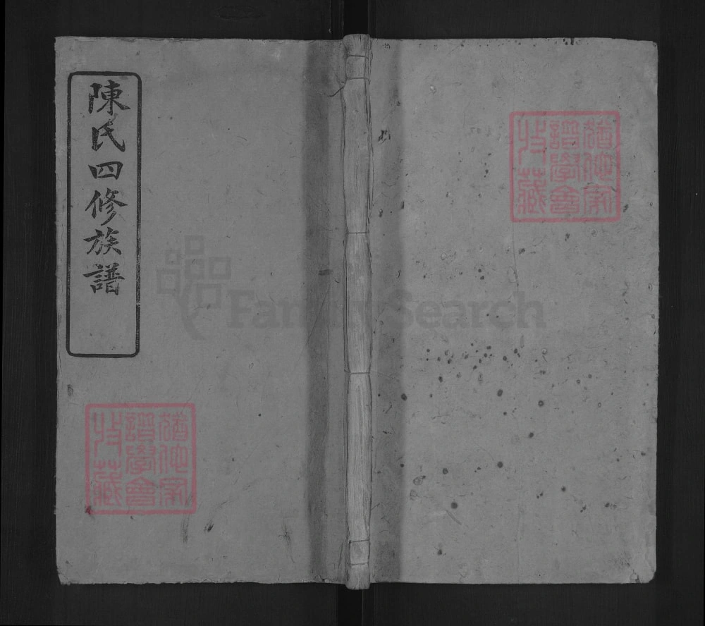 图片[1]-湖南长沙陈氏四修族谱（颍川堂）电子版PDF下载-中华家谱网