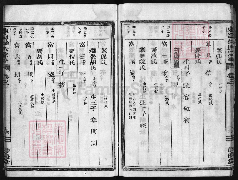 图片[8]-浙江兰溪东海徐氏宗谱（余庆堂）电子版PDF下载-中华家谱网