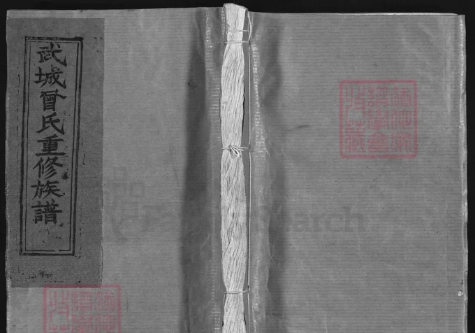 江西上饶武城曾氏宗谱电子版PDF下载-中华家谱网