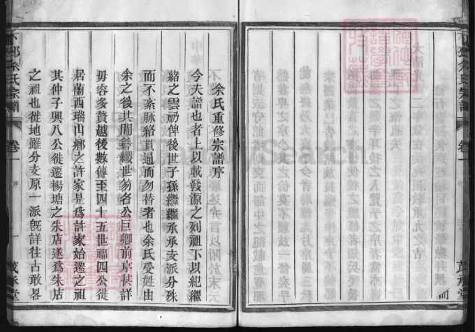 浙江兰溪下邳余氏宗谱（茂承堂）电子版PDF下载-中华家谱网