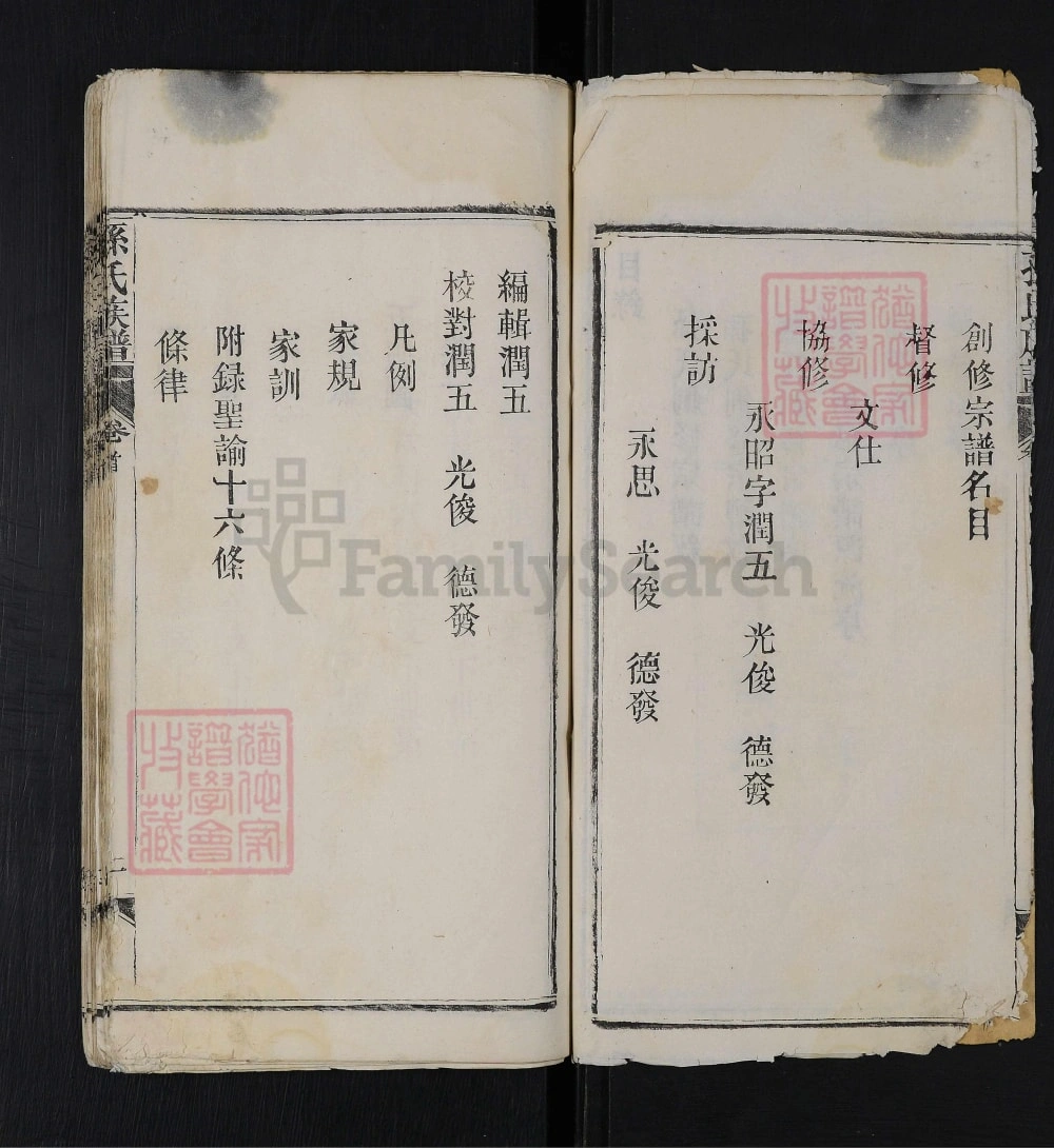 图片[2]-湖北武汉黄陂区孙氏族谱电子版PDF下载-中华家谱网