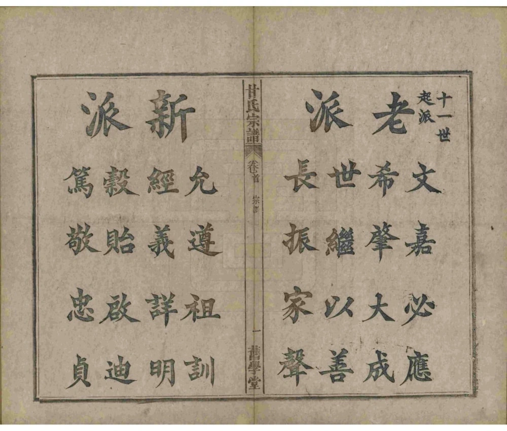 图片[4]-安徽安庆太湖县甘氏宗谱（旧学堂）电子版PDF下载-中华家谱网