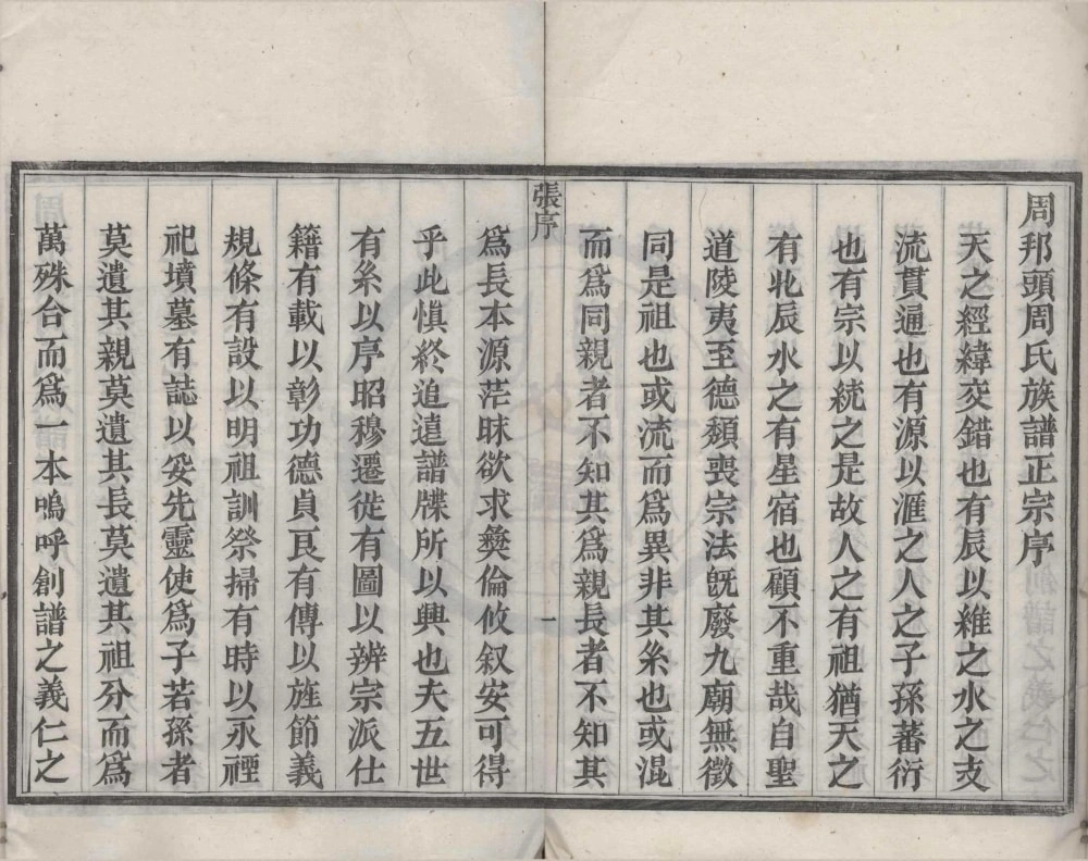 图片[1]-安徽黄山歙县周邦头周氏族谱（六顺堂）电子版PDF下载-中华家谱网