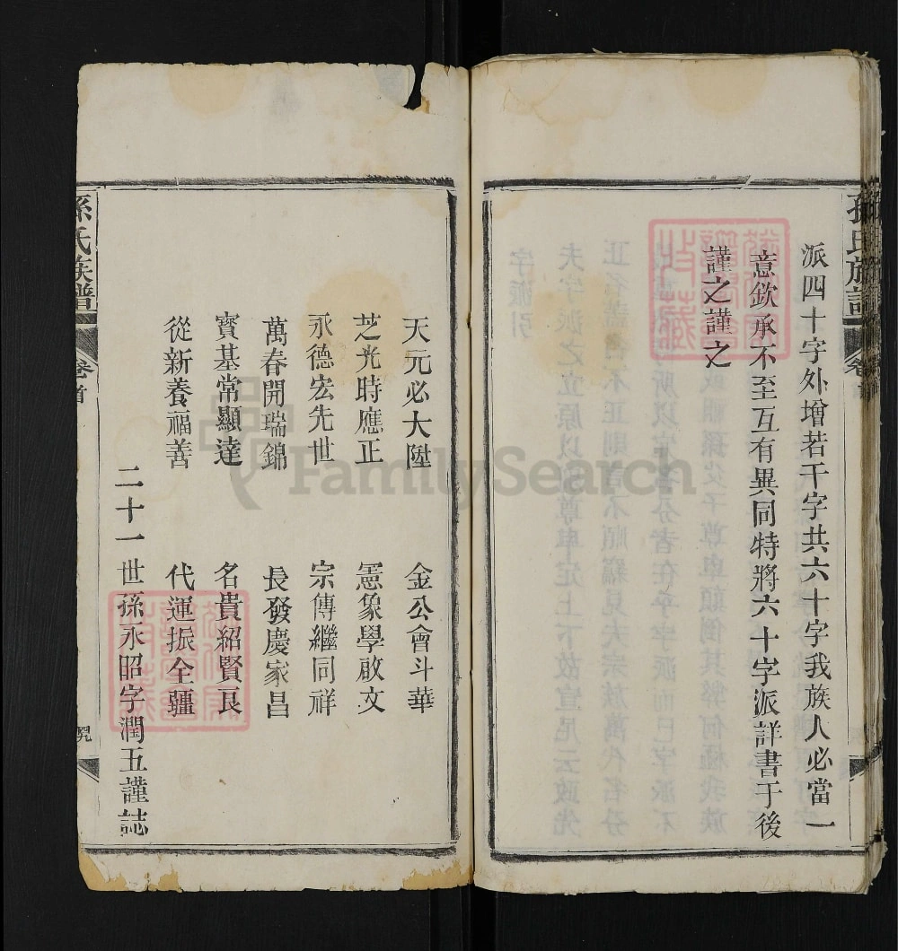 图片[5]-湖北武汉黄陂区孙氏族谱电子版PDF下载-中华家谱网