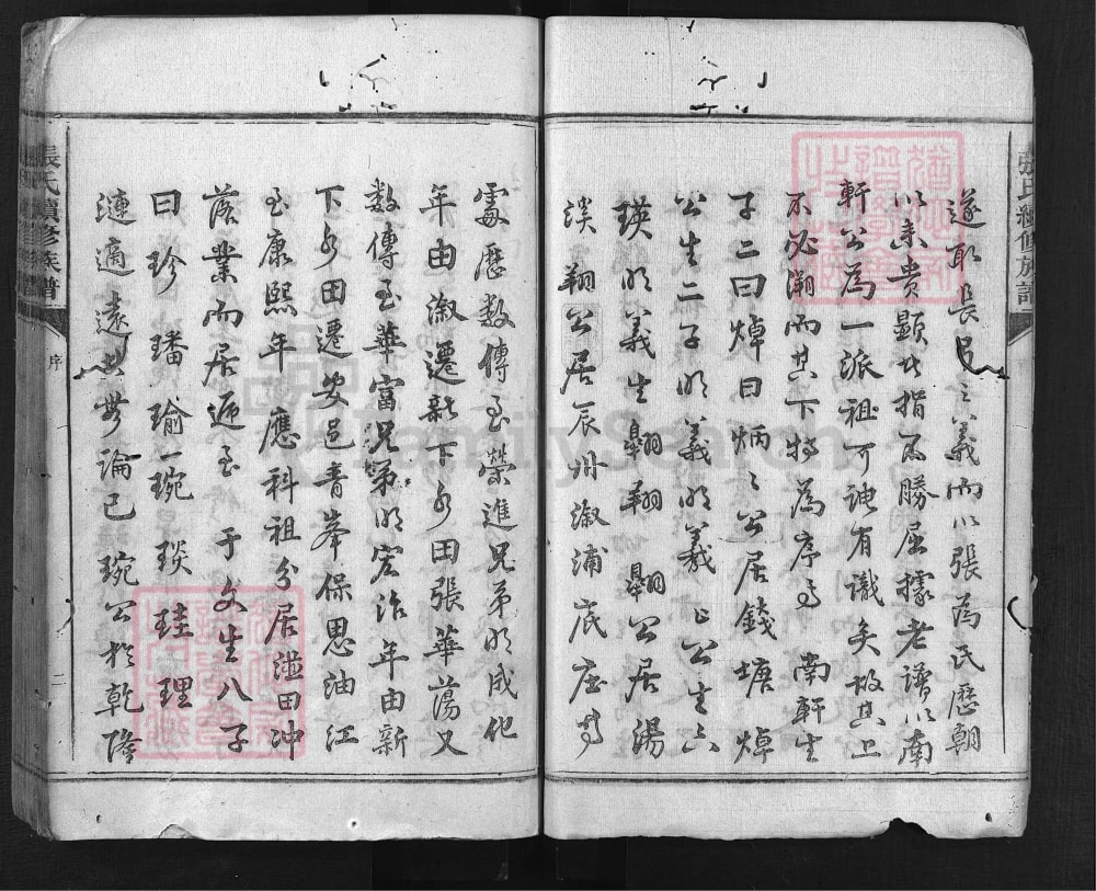 图片[2]-湖南安化张氏续修族谱电子版PDF下载-中华家谱网