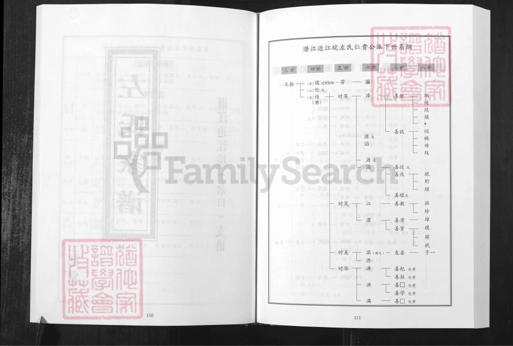 图片[5]-湖北潜江仙桃天门市左氏家谱（三都堂）电子版PDF下载-中华家谱网