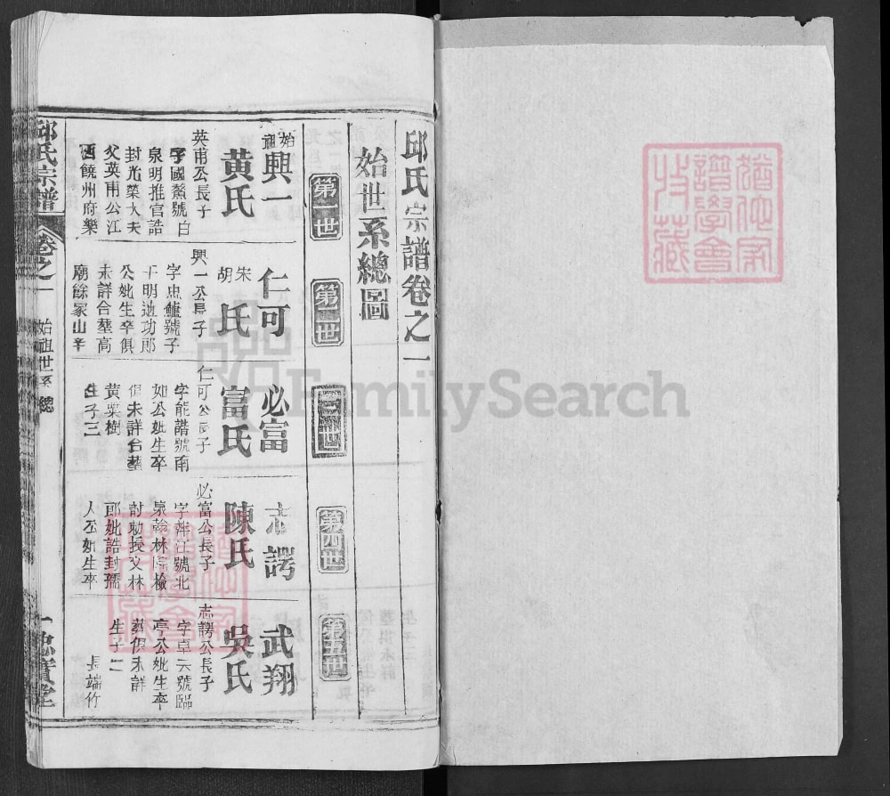 图片[4]-湖北黄冈邱氏宗谱（忠实堂）电子版PDF下载-中华家谱网