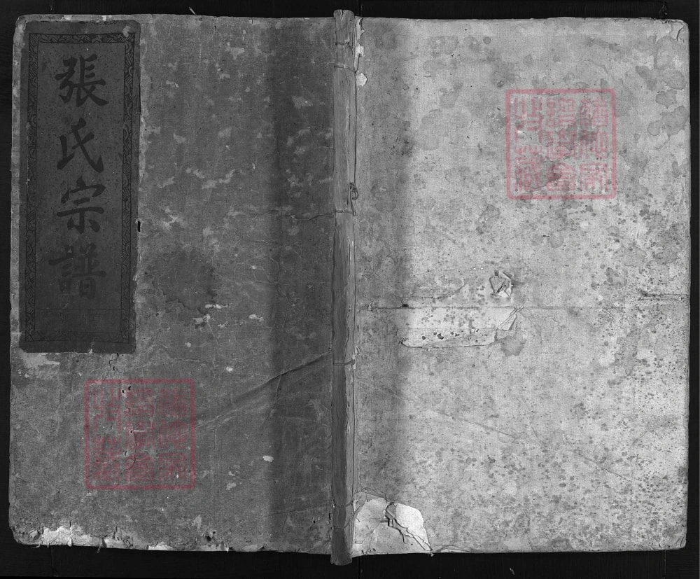 图片[1]-浙江衢州龙游县清河张氏宗谱（绿筠堂）电子版PDF下载-中华家谱网