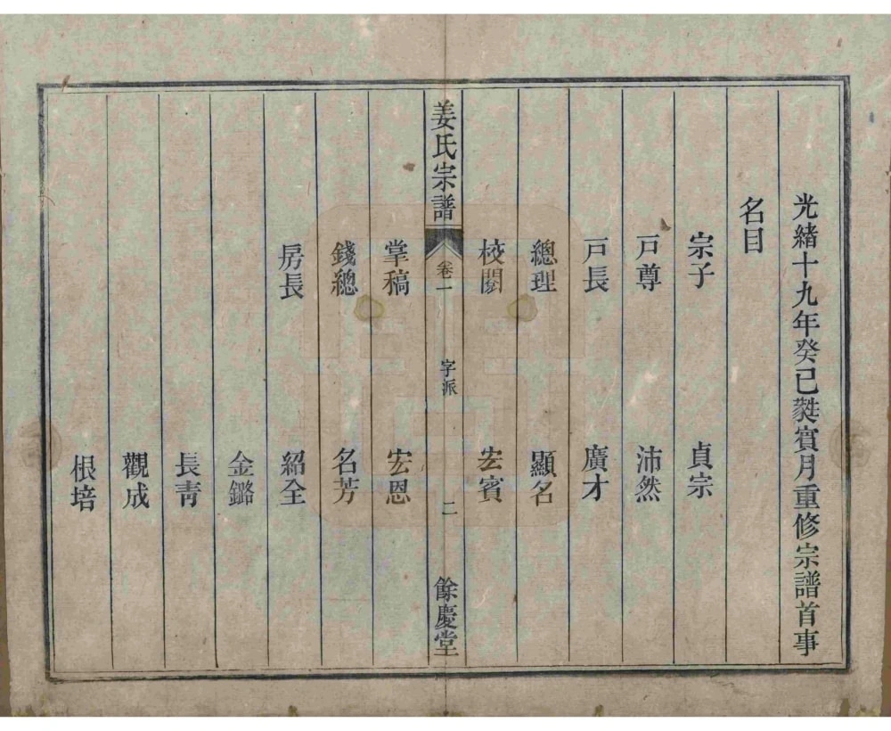 图片[4]-安徽桐城皖桐姜氏宗谱（余庆堂）电子版PDF下载-中华家谱网