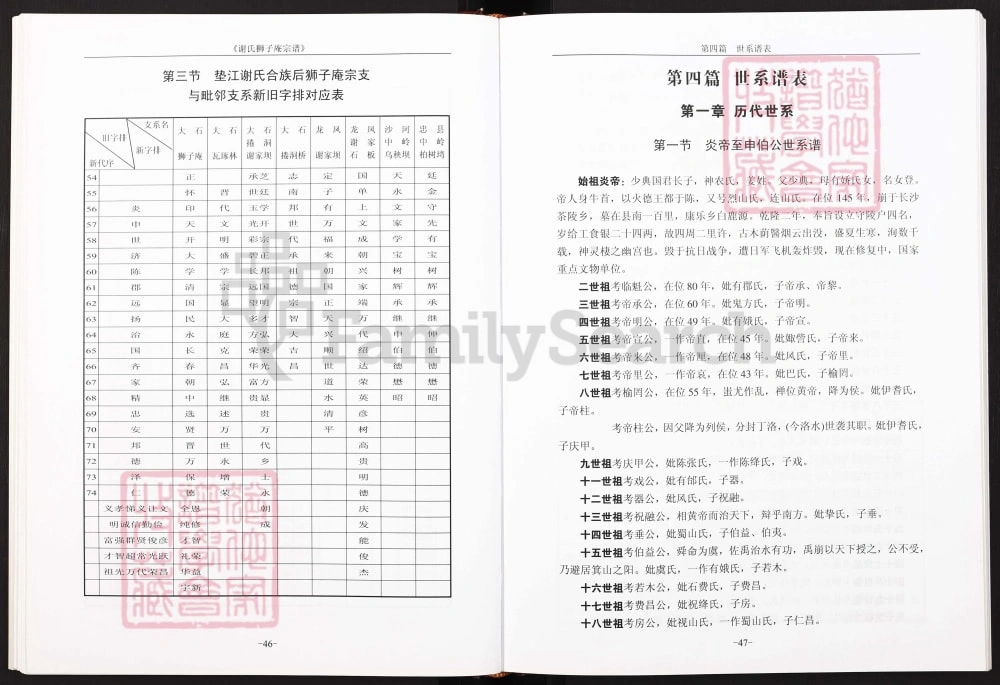 图片[5]-四川成都锦江区谢氏狮子庵宗谱（宝树堂）电子版PDF下载-中华家谱网