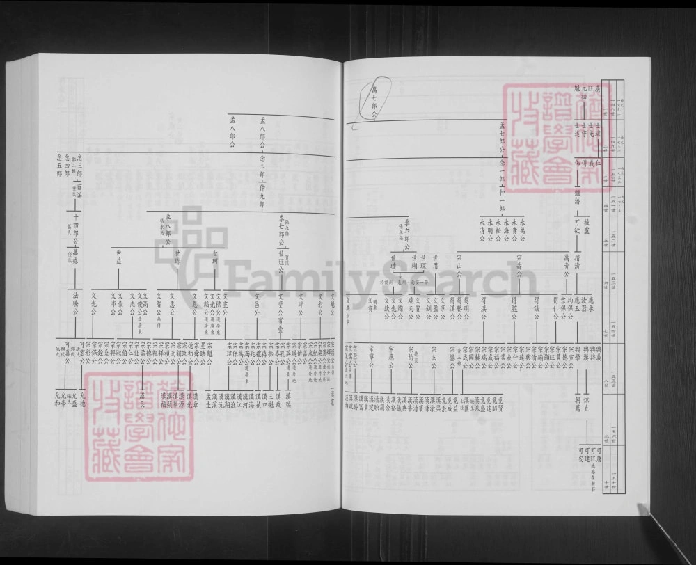 图片[4]-福建漳州南靖万七郎公派下福建省台湾省刘氏族谱电子版PDF下载-中华家谱网