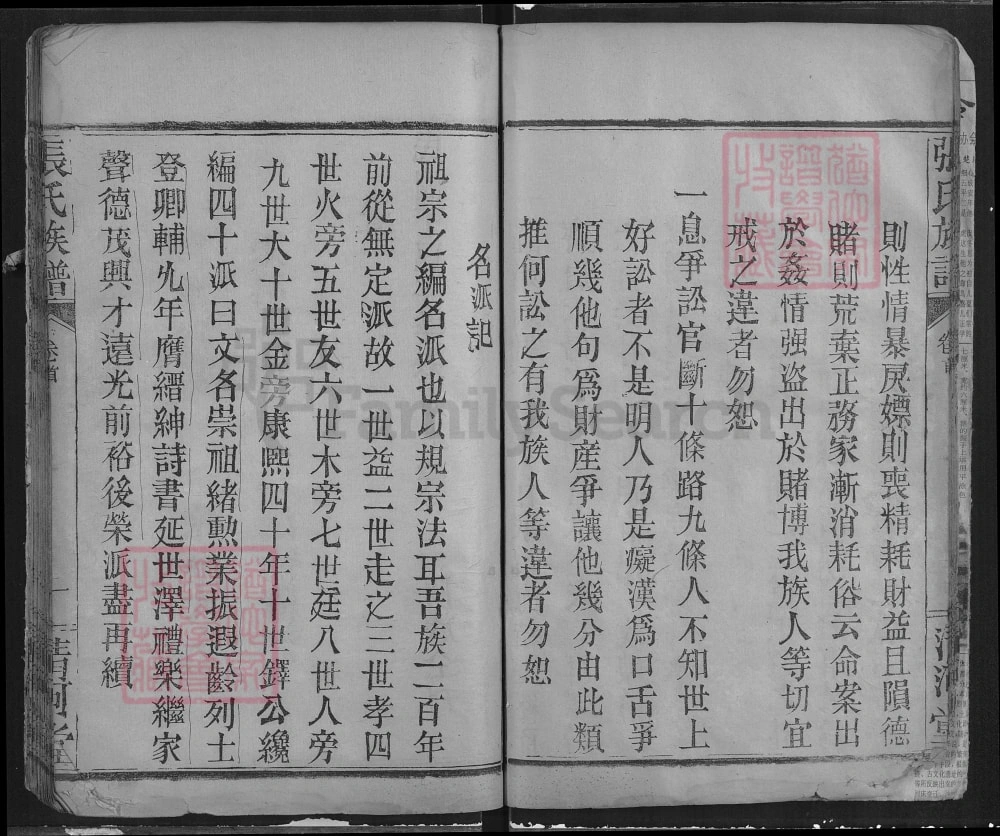 图片[2]-湖北仙桃张氏族谱（清河堂）电子版PDF下载-中华家谱网