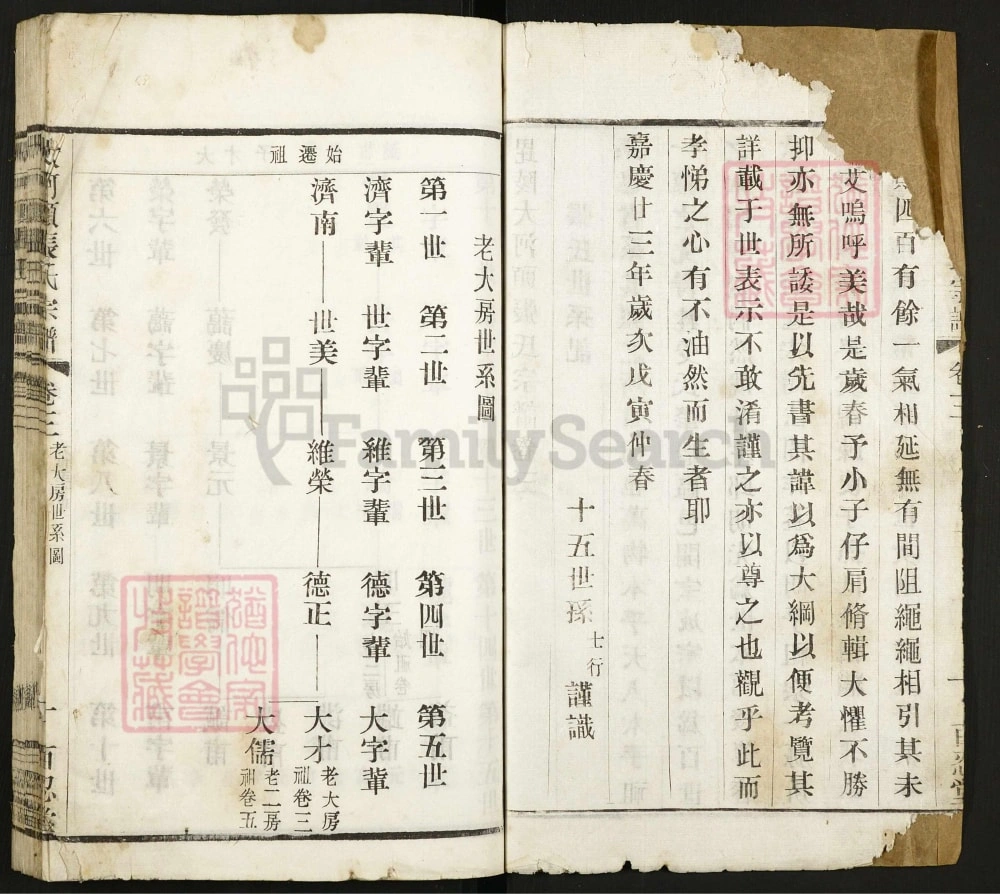 图片[5]-江苏常州大河头张氏宗谱（百忍堂）电子版PDF下载-中华家谱网