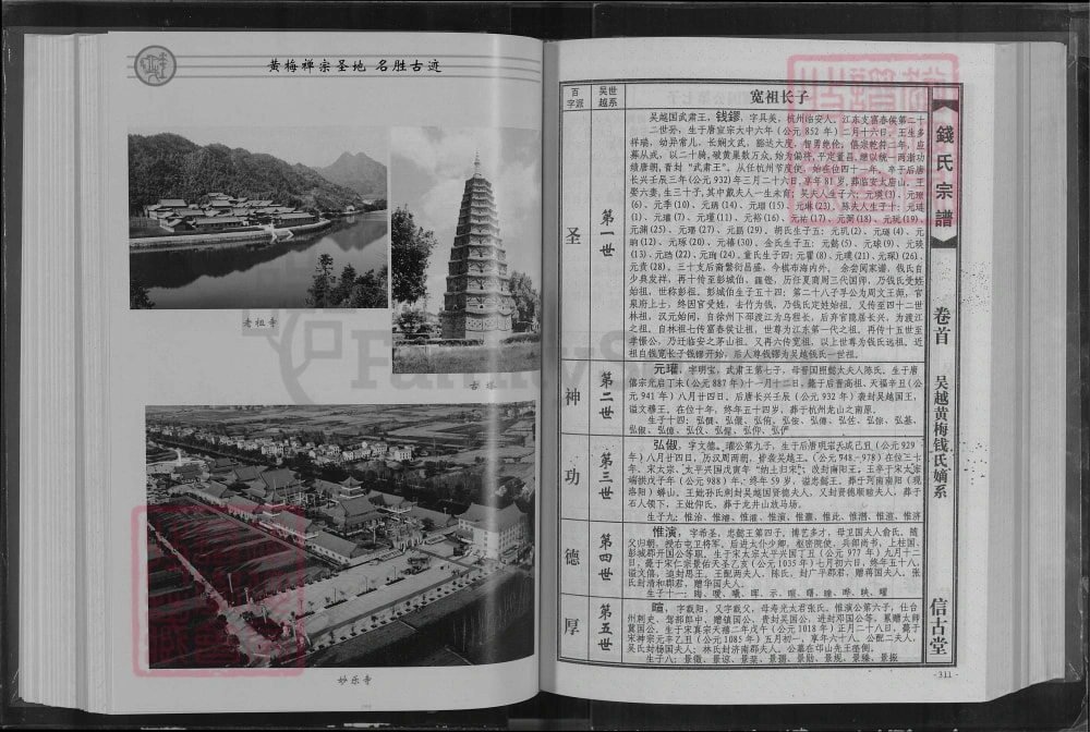 图片[4]-湖北黄冈黄梅县吴越钱氏宗谱（信古堂）电子版PDF下载-中华家谱网