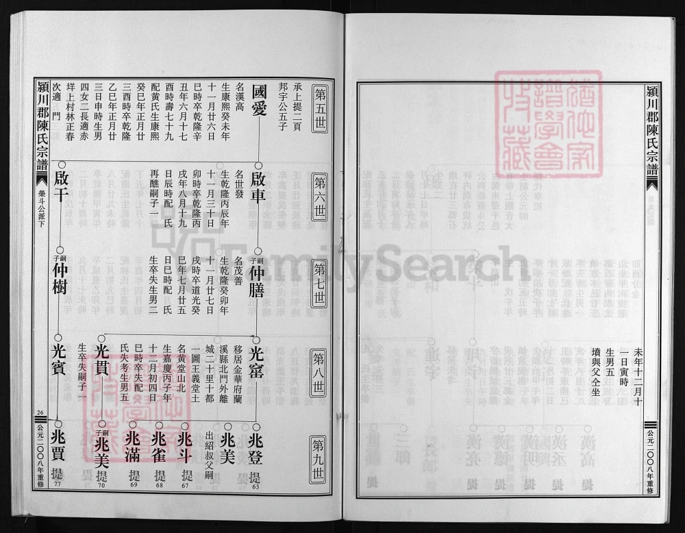 图片[5]-浙江温州平阳县陈氏宗谱（聚星堂）电子版PDF下载-中华家谱网