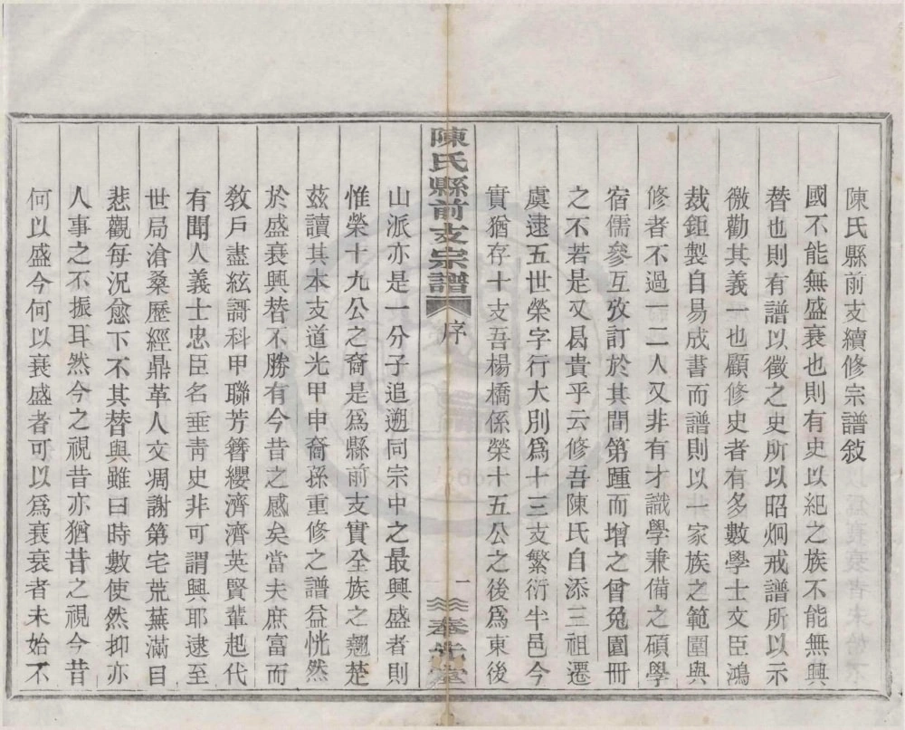 图片[2]-浙江绍兴上虞陈氏县前支谱（奉先堂）电子版PDF下载-中华家谱网