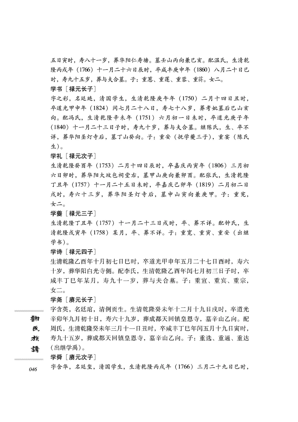 图片[7]-四川简阳谢氏族谱（宝树堂）电子版PDF下载-中华家谱网