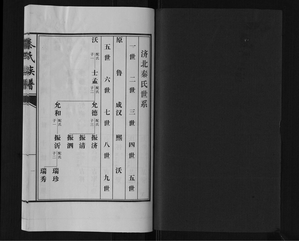 图片[5]-山东济宁汶上县秦氏族谱电子版PDF下载-中华家谱网