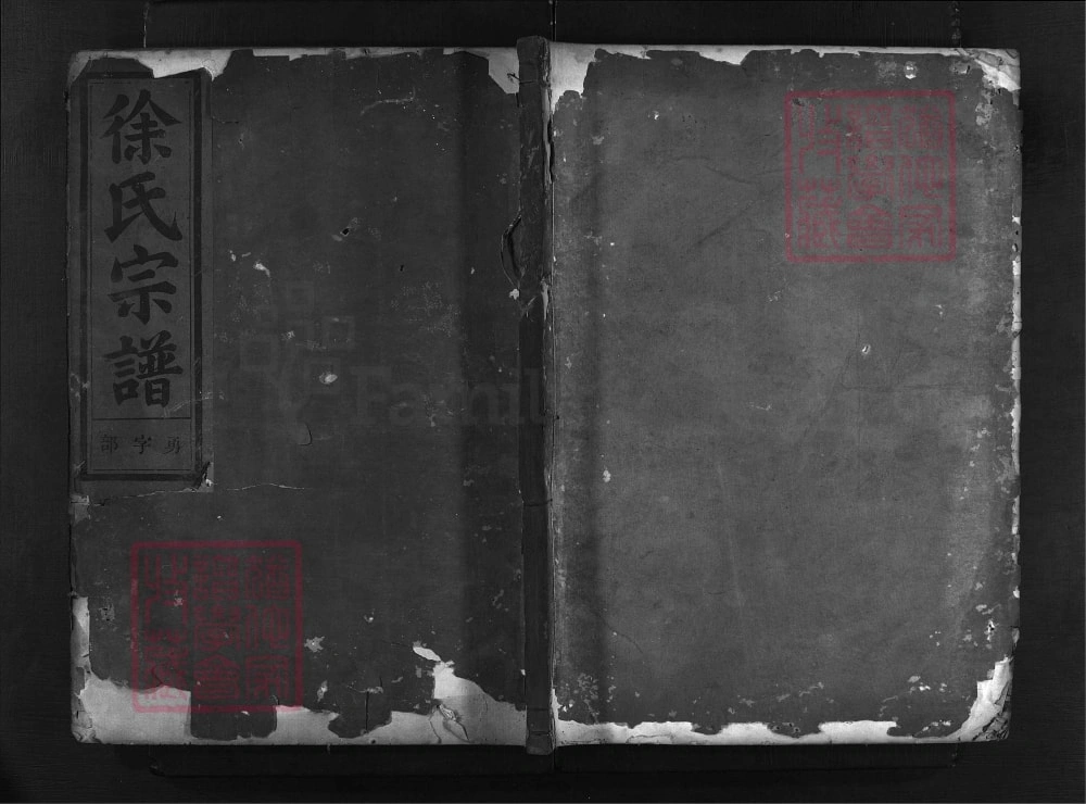 图片[1]-浙江兰溪絣塘山背徐氏宗谱电子版PDF下载-中华家谱网