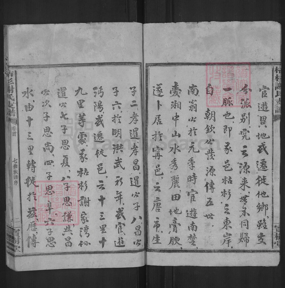 图片[3]-湖南宁乡枯杉谢氏支谱（宝树堂）电子版PDF下载-中华家谱网