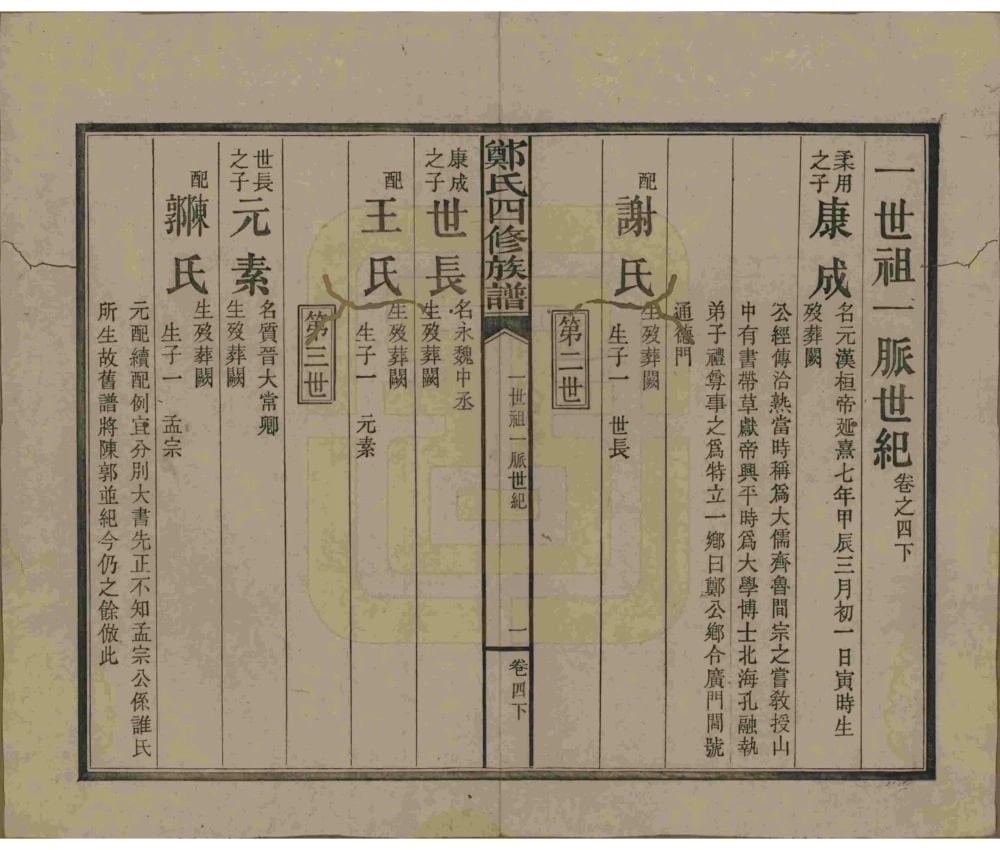 图片[6]-湖南浏阳郑氏四修族谱电子版PDF下载-中华家谱网