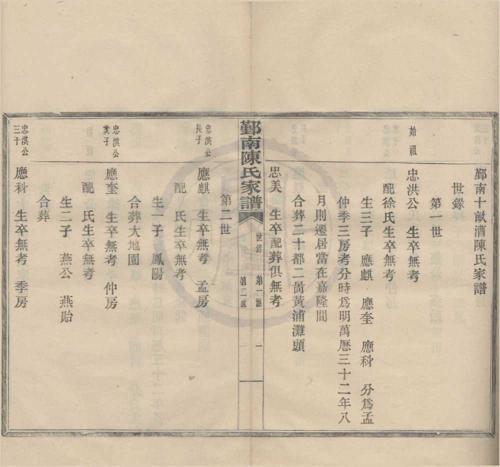 图片[5]-浙江宁波鄞州区鄞南十亩漕陈氏家谱电子版PDF下载-中华家谱网