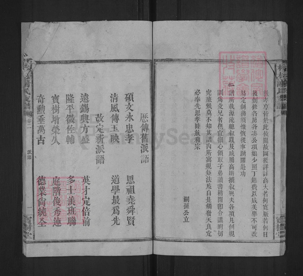 图片[4]-湖南宁乡枯杉谢氏支谱（宝树堂）电子版PDF下载-中华家谱网