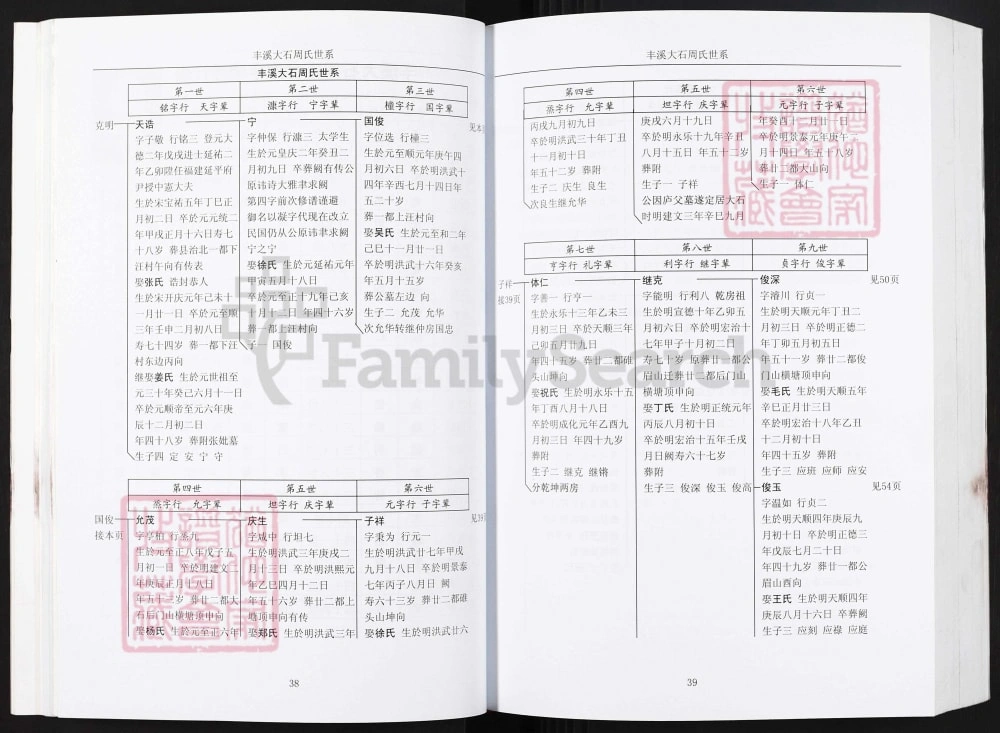 图片[4]-江西上饶广丰区大石周氏宗谱电子版PDF下载-中华家谱网
