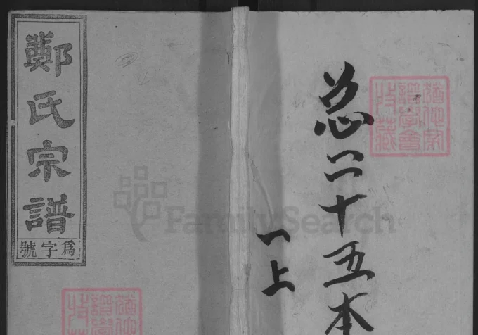 安徽桐城郑氏宗谱(诒瑞堂)电子版PDF下载-中华家谱网