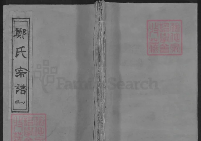 湖北通山郑氏宗谱（通德堂）电子版PDF下载-中华家谱网