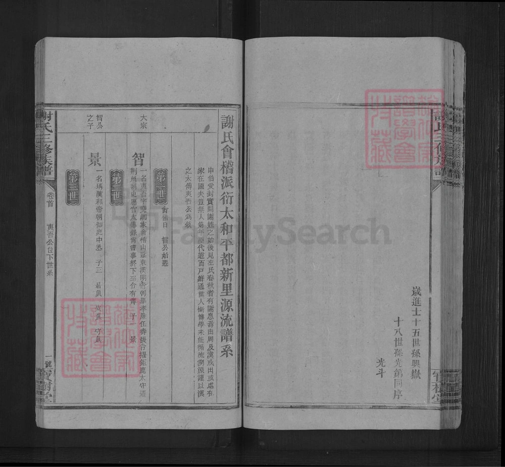 图片[5]-湖南娄底新化谢氏三修族谱（宝树堂）电子版PDF下载-中华家谱网