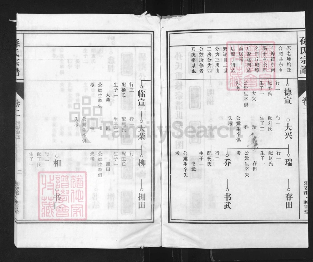 图片[3]-安徽合肥肥东县孙氏三修宗谱（映雪堂）电子版PDF下载-中华家谱网