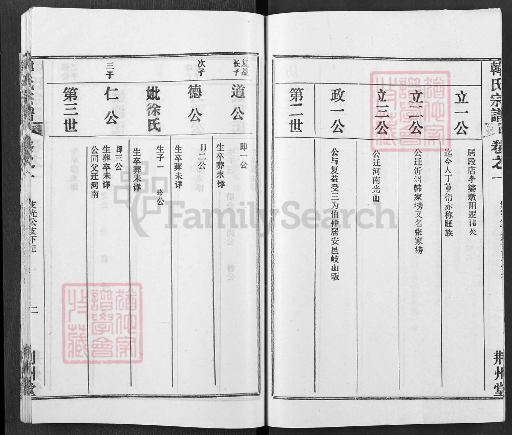 图片[7]-湖北黄冈楚黄韩氏宗谱（荆州堂，1991年本）电子版PDF下载-中华家谱网