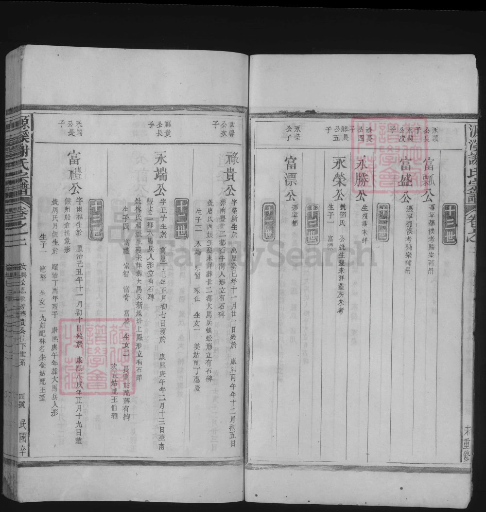 图片[7]-江西抚州南丰县源溪谢氏宗谱电子版PDF下载-中华家谱网