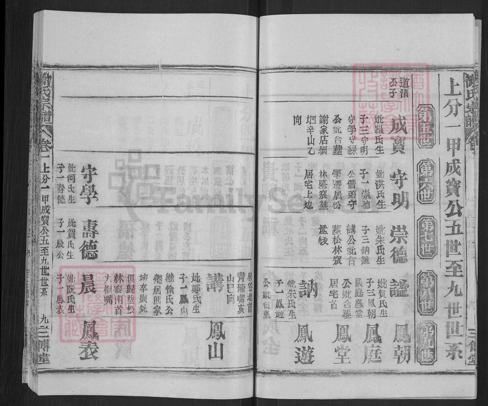 图片[8]-湖北黄冈谢氏宗谱（三传堂）电子版PDF下载-中华家谱网