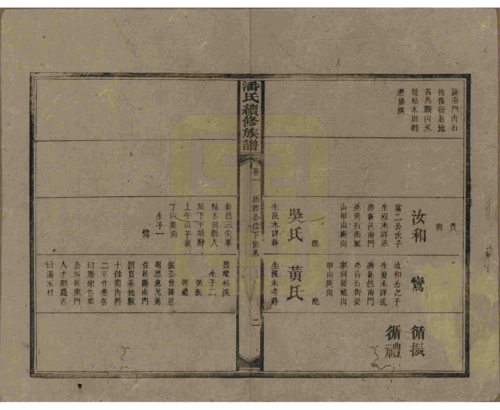 图片[6]-湖南益阳安化潘氏续修族谱（紫岩堂）电子版PDF下载-中华家谱网